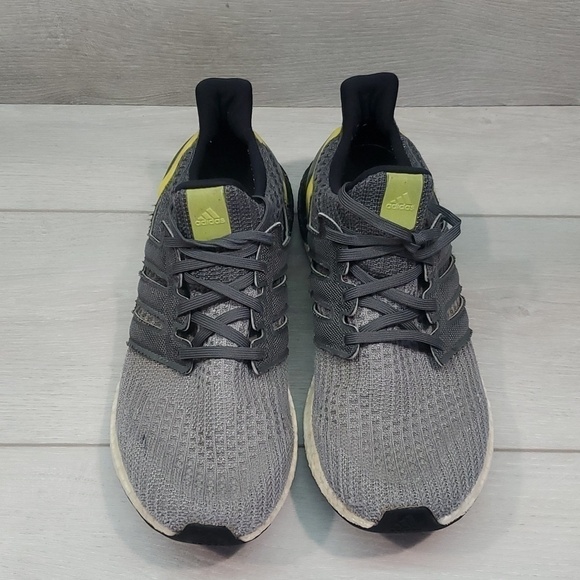 Adidas Mens UltraBoost 4.0 Grey Split Athletic Running sneakers shoes sz 9.5 main image 5